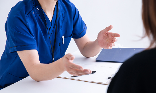 施術前の相談・検査